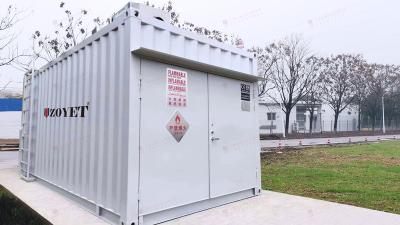 China Q235B Solar Powered Shipping Container 20 Ft High Cube Side Door Container for sale