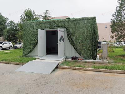 China Customized Capacity Storage Container Storm Shelter Q235B / SPHC Material for sale