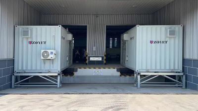 China Highly Corten Steel Modular Data Center Container Customized Doors Type en venta