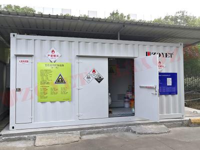 China Contenedor de almacenamiento de productos químicos personalizado con alta capacidad y accesorios personalizados en venta