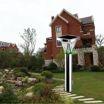 China Stainless Steel Outdoor Garden Landscape Lawn lamp PIR Motion Sensor Solar Garden Led Lawn Light  (DL-MSL01B) for sale