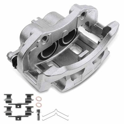 China Front Passenger Disc Brake Caliper with Bracket for Nissan X-Trail 02-06 L4 2.5L for sale