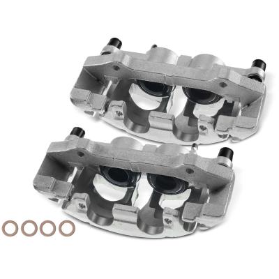 China 2x Front Brake Caliper with Bracket for Ford Expedition Navigator 2007-2009 for sale