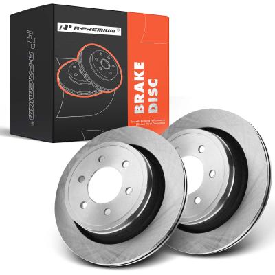 China Rear Disc Brake Rotors for Ford F-150 F150 2012-2020 6-Lug Manual Parking Brake for sale