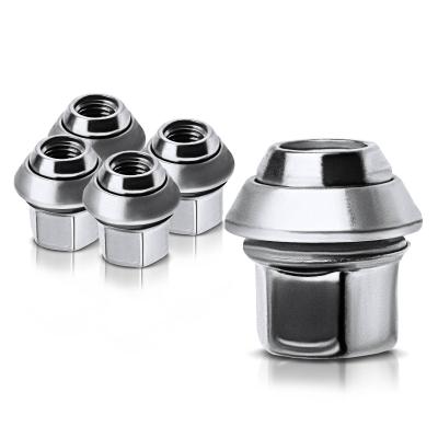China 5x Front or Rear M12-1.5 Wheel Lug Nut for Volvo S40 04-11 C30 07-10 V50 05-11 for sale