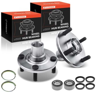 China 2x Front Wheel Bearing & Hub Assembly for Toyota Corolla 1989-2002 Prizm Non-ABS FWD for sale