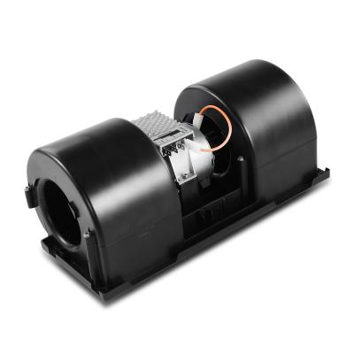China HVAC Heater Blower Motor Assembly for Dual Wheel 12 V with 3 Speed Resistor for sale