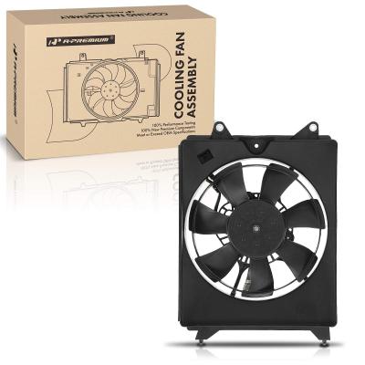 China Right A/C Condenser Cooling Fan Assembly with Shroud for Honda HR-V 16-22 1.8L for sale