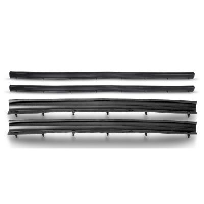 China 4x Front & Rear Door Lower Weatherstrip Seal for Ford F-250 F-350 Super Duty for sale