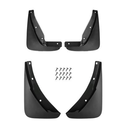 China 4x Front & Rear Splash Guards Mud Flaps for Dodge Challenger 2015-2022 for sale