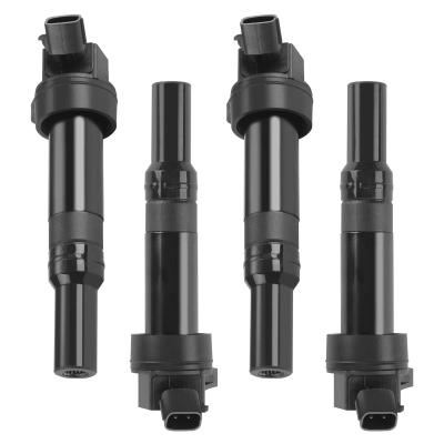 China 4x Ignition Coils with 2 Pins for Hyundai Tucson 14-20 Elantra 11-16 Kia Forte for sale