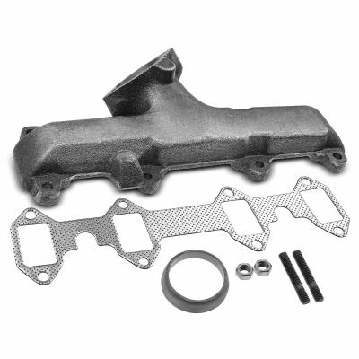 China Left Exhaust Manifold with Gasket for Ford F-100 150 250 350 M-400 5.9L 6.4L for sale