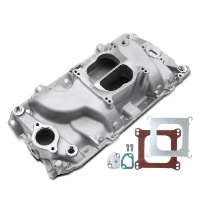 China Dual Plane Big Block Carbureted Intake Manifold for Chevy 396-502 BBC Aluminum for sale