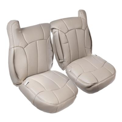 China 2x Front Seat Cover for Chevrolet Suburban 1500 Tahoe 99-02 Shale Tan for sale