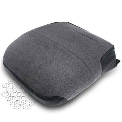 China Dark Gray Front Driver Seat Bottom Cover for Isuzu NPR NPR-HD NQR NRR GMC W4500 for sale