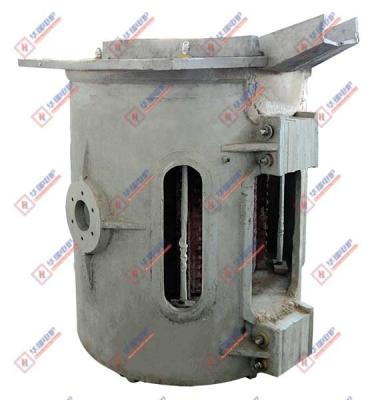 China Highly Safe protected Electric Induction Aluminum Metling Furnace for sale