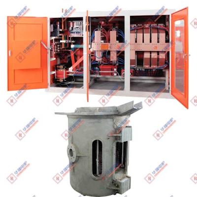 China Aluminum Shell High Frequency Induction Melting Furnace High Durability Energy Saving for sale