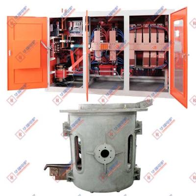China High Safety Aluminum Shell Iron Induction Furnace Easy Operation 3500KW for sale