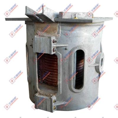 China High Safety Aluminum Shell Iron Melting Induction Furnace Energy Saving for sale