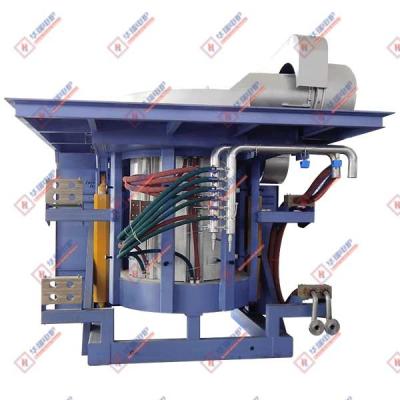 China High Efficiency Steel Shell Melting Copper Induction Furnace High Durability for sale
