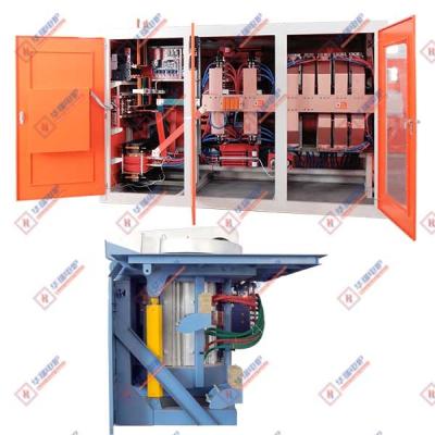 China High Safety Customized metal melting induction furnace High Energy Saving for sale