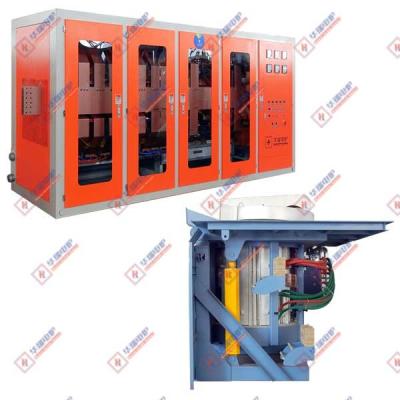 China High Accuracy Medium Frequency Steel Shell Melting Furnace Energy Saving for sale