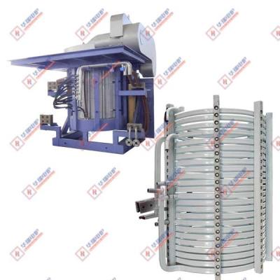 China High Safety hydraulic Steel Shell Melting Furnace Short Melting Time High Durability for sale