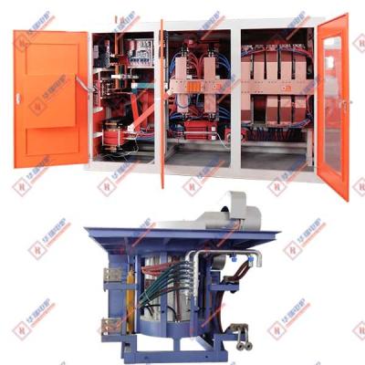 China Quick Induction Furnace For Copper Melting Low Noise Safety for sale