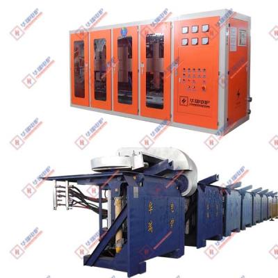 China Safety Brass Copper Melting Furnace with  Quick melting efficiency and High Power Saving for sale