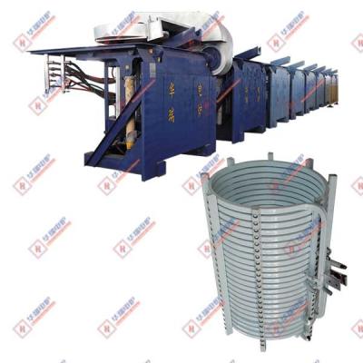 China High Power Saving bronze Copper Melting Furnace Low Noise Safety System for sale