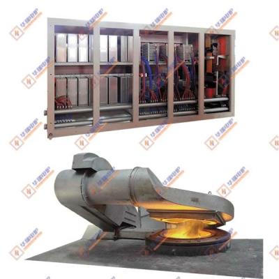 China Power Saving Medium Frequency Induction Furnace For Steel Melting for sale