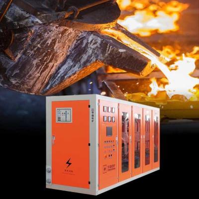 China High Power Saving Steel Induction Furnace Safety Low Maintenance for sale