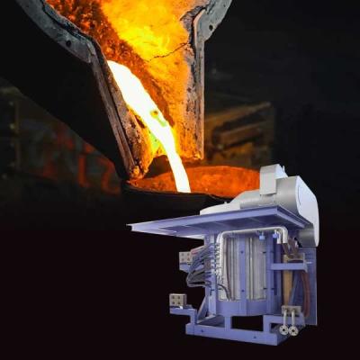 China High Durability Induction Furnace For Steel Melting Low Noise Low Failure Rate for sale
