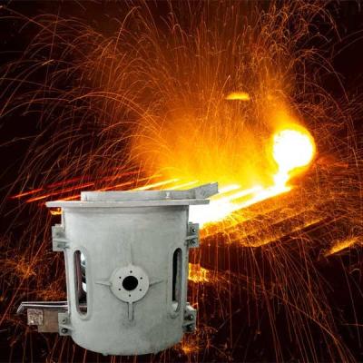 China Fuego de fusión de hierro de alta fiabilidad Fuego de fusión de metales de baja falla tipo de inducción en venta