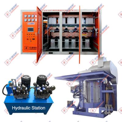 China Medium Frequency Electric Melting Furnace For Industrial Melting Applications for sale