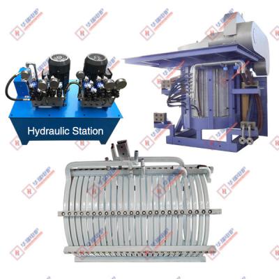 China Industrial Medium Frequency Iron Melting Electric Furnace Quick Melting Time for sale