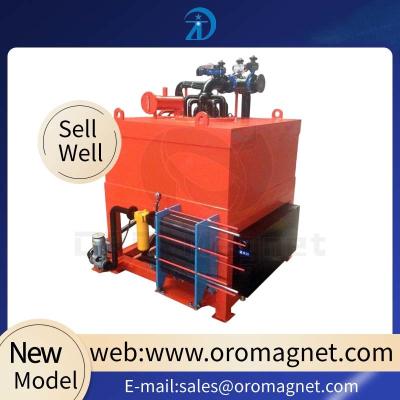 China 2.5T Electromagnetic Magnetic Separator Machine Separator for Slurry double cooling for sale