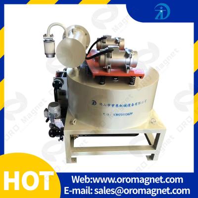 China Kaolin Feldspar Quartz 40A 20KW Dry Magnetic Separator for powder form mineral processing for sale