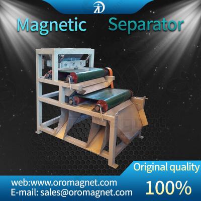 China 1.5kw 380v Magnetic Separator Machine Magnetic Separation Conveyor belt sorter for sale