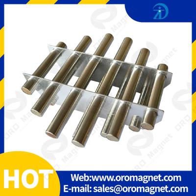 China Custom Overband Magnetic Separator,  Strong Permanent Magnetic Grid/ Bar for sale