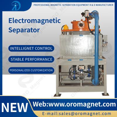 China Nanoparticles Magnetic Separation Equipment 380v Wet High Intensity Magnetic Separator for sale