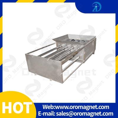 China Round Mounting Permanent Magnetic Separator Stainess Steel Magnetic Cabinet for sale