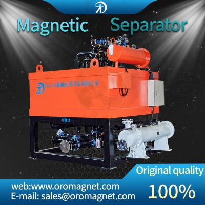 中国 Magnetixの最も最近の機械類および技術のカオリンののための流動磁気分離器機械長石の水晶および陶磁器のスラリー 販売のため