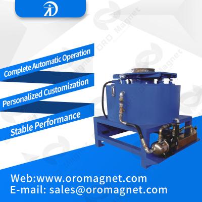 China Dry Magnetic Separator Machine For Micro Iron Powder / Magnetic Substance feldspar powder quartz plastic particles for sale