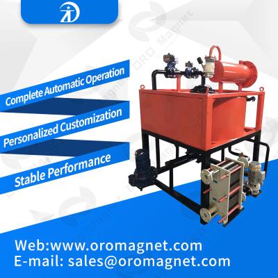 China Water Cooling Magnetic Separation Equipment Iron Remover Main For Non-Metallic And Ceramics Slurry，Efficent Intelligent for sale