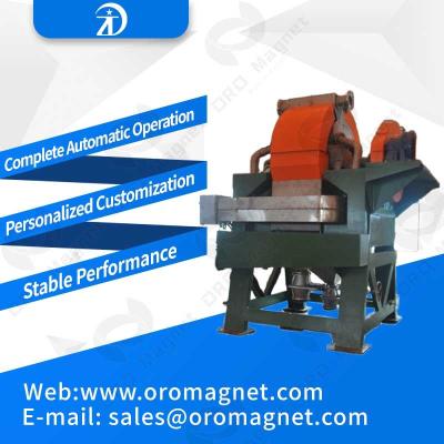 China Durable Drum Type Magnetic Separator For Iron Ore , Easy To Block Up for sale
