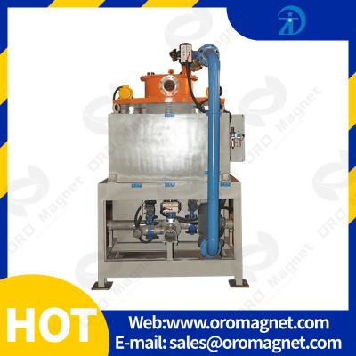 China Profesional magnético del separador del líquido refrigerador del equipo en línea de la separación magnética en venta
