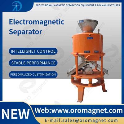 China 2T mojaron el separador magnético de intensidad alta/los separadores electromágneticos del polvo en venta