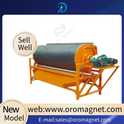 China Wet Type Magnetic Drum Separator Wet  Permanent Iron Removing Machine for sale