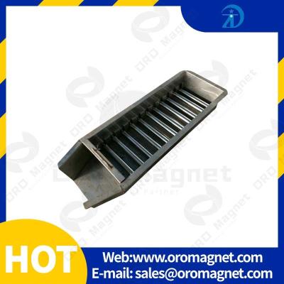 China Magnetic Grid Separators Magnetic Groove Separator Used In Ceramic Glaze With High Magnetic Intensity for sale
